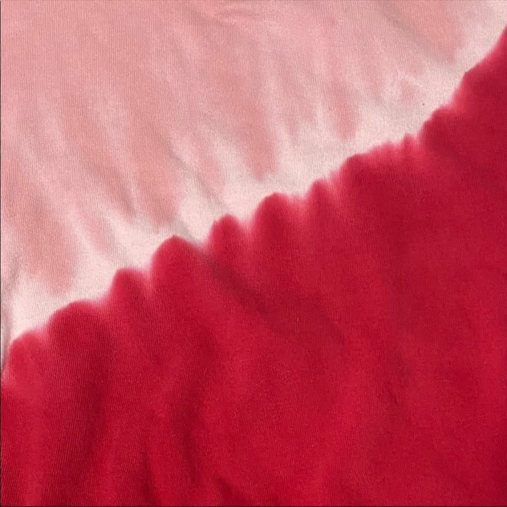 🔥WILDFOX🔥LOVE’S A WASH ZOEY CROP SWEATSHIRT Pink Tie Dye Small RARE NWT - Picture 3 of 4
